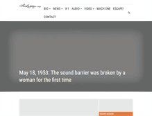 Tablet Screenshot of chuckyeager.org